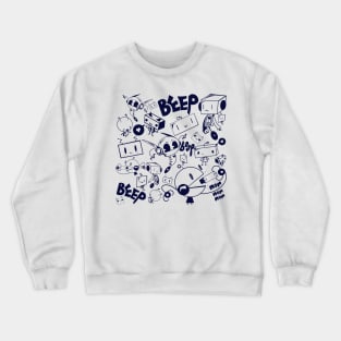 Beep Boop Crewneck Sweatshirt